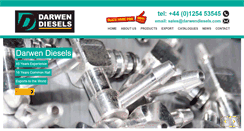 Desktop Screenshot of darwendiesels.com